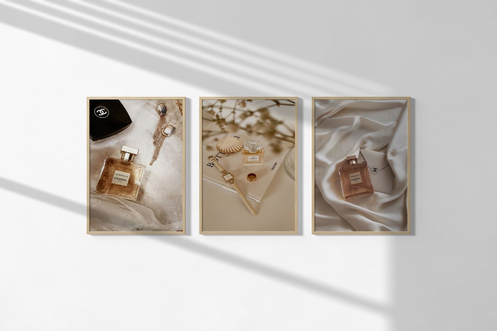 Poster - Chanel Parfumesamling / Sæt af 3