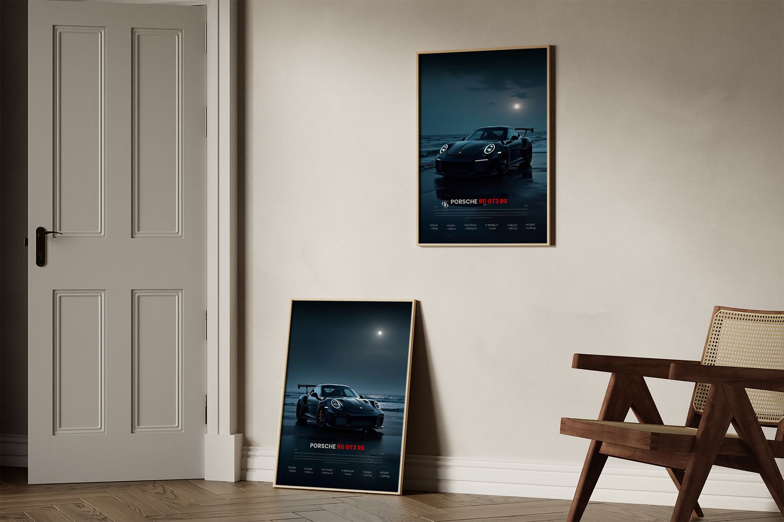 Plakat - Porsche 911 GT3 RS / Sæt af 2