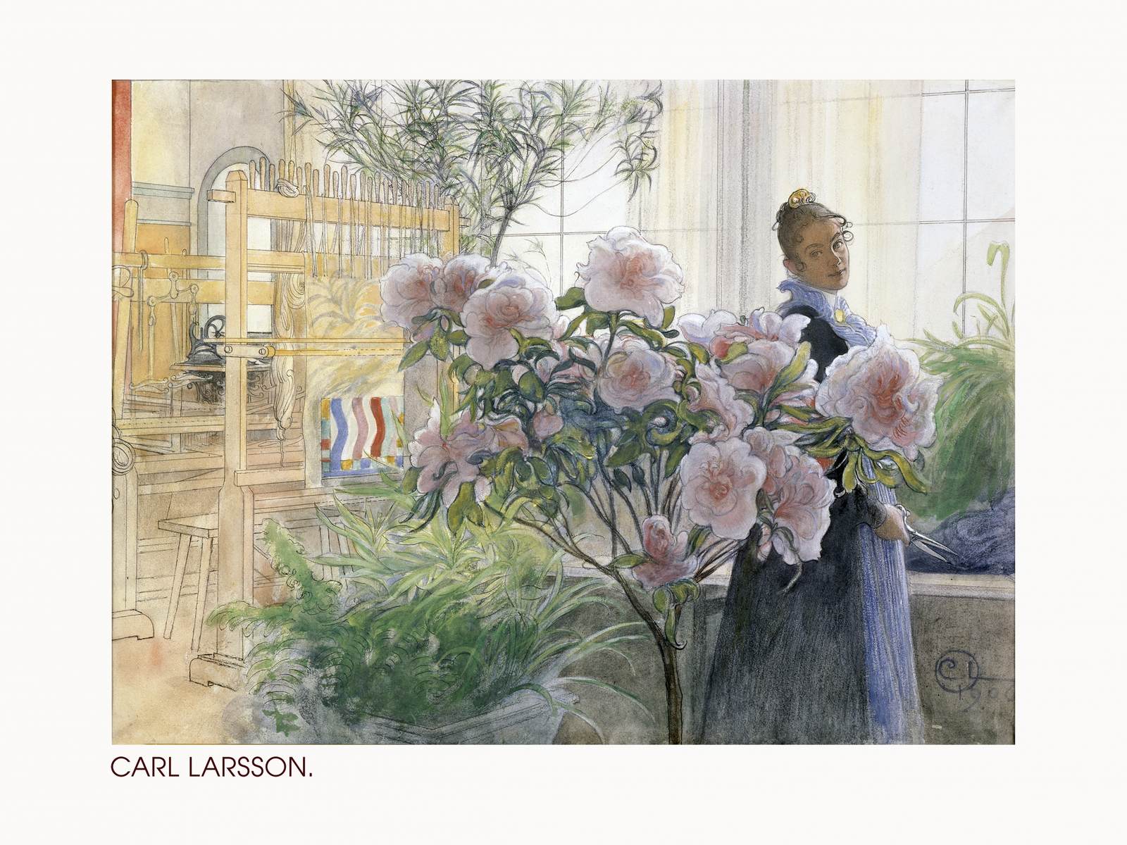 Plakat - Carl Larsson Kunstværk