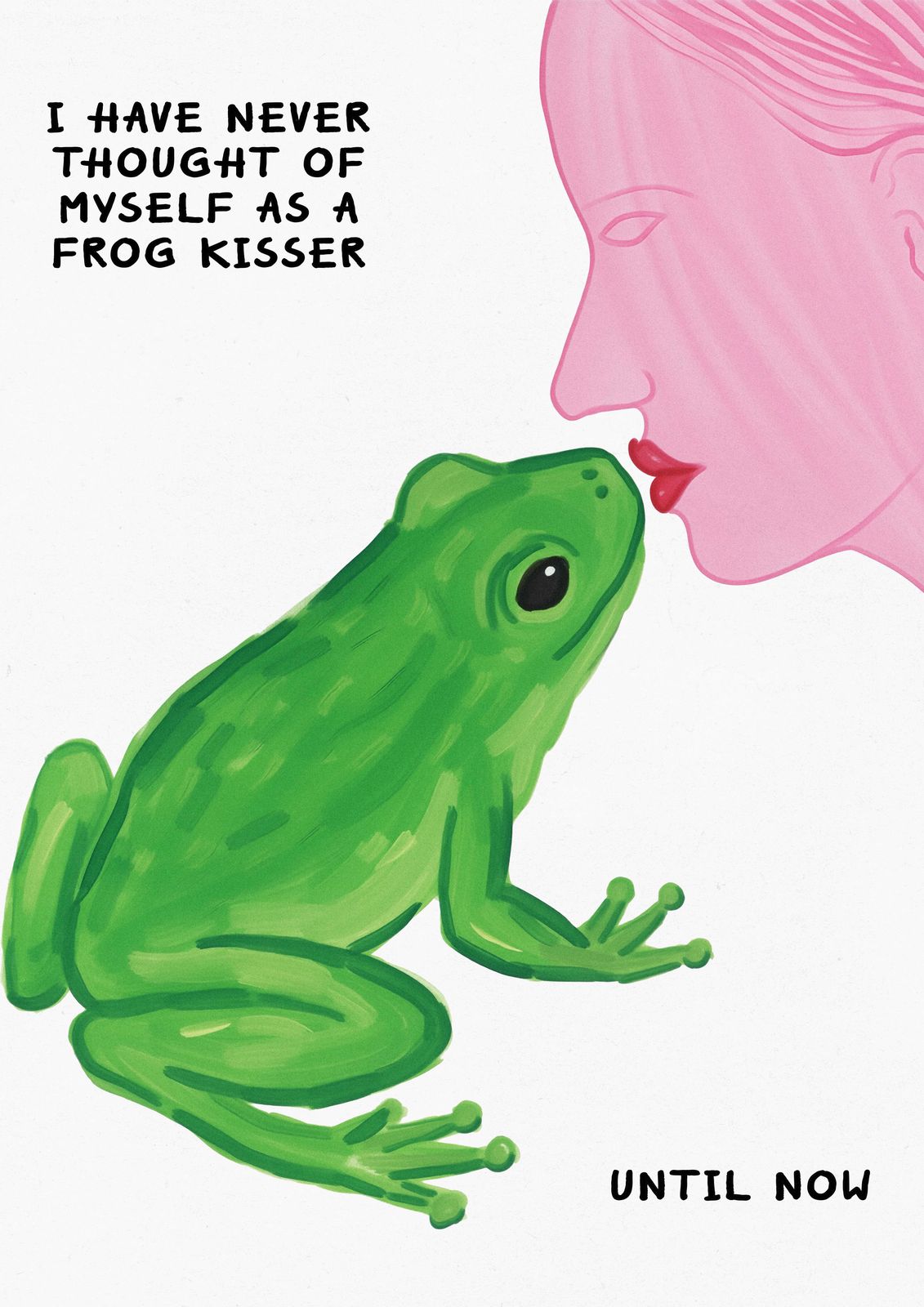 Plakat - Frø Kysser
