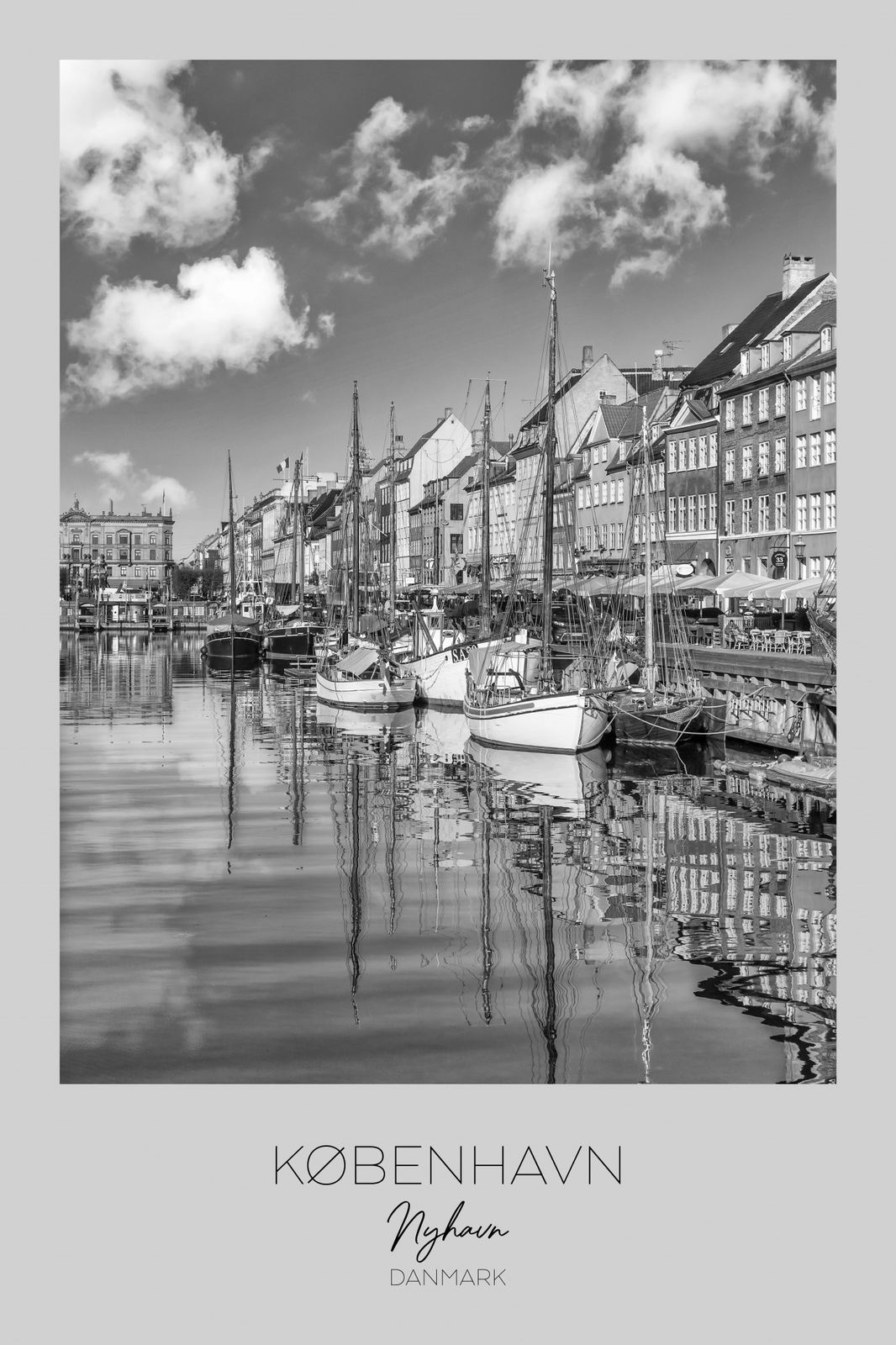 Plakat - København Nyhavn