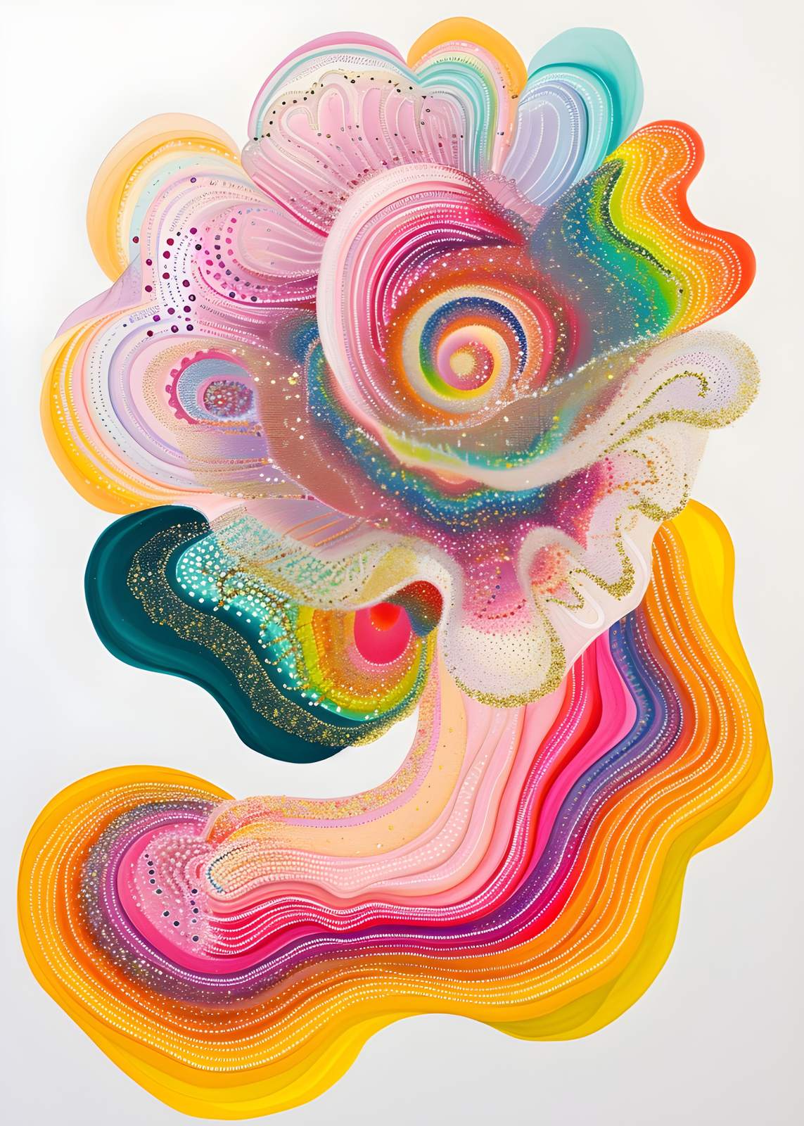 Plakat - Abstrakt Vibrance