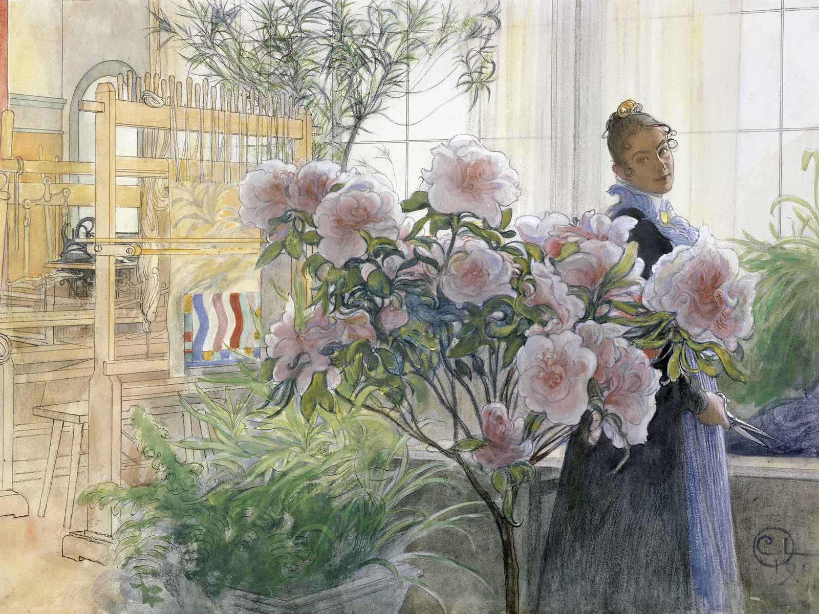 Plakat - Carl Larssons Maleri