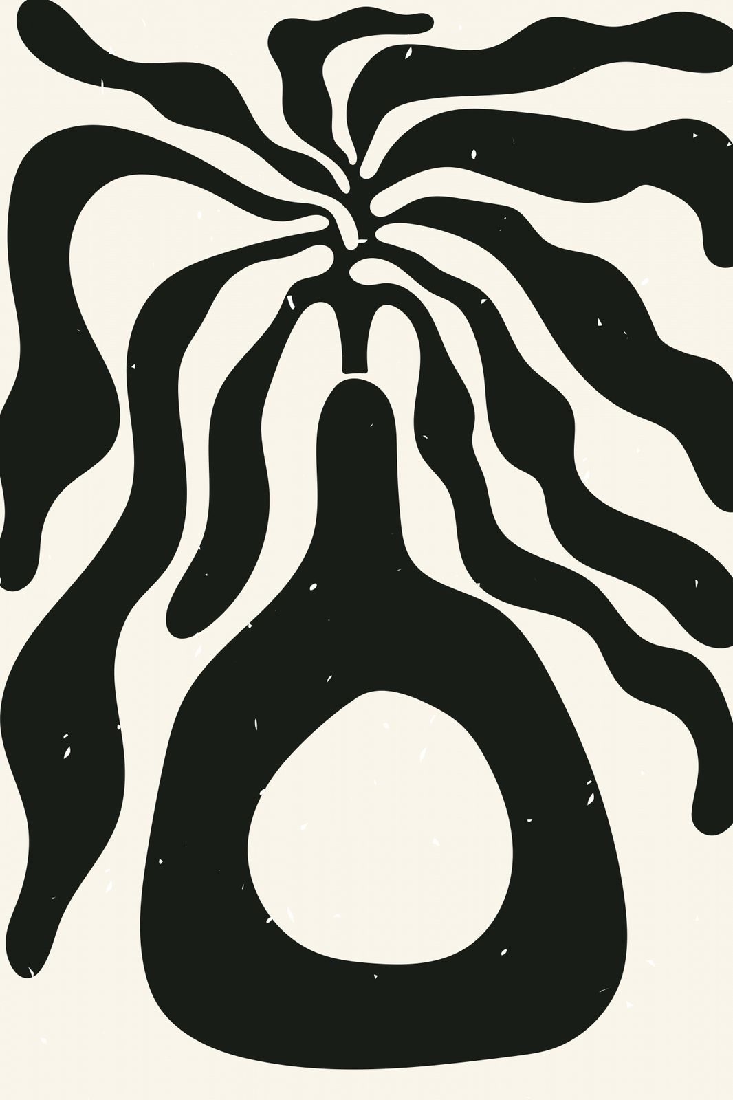 Plakat - Stylized Plant