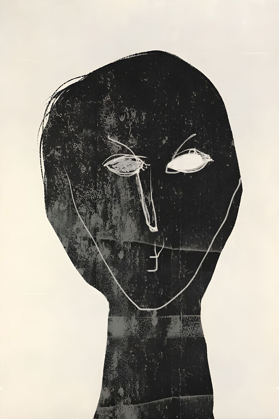 Poster - Abstrakt Ansigt