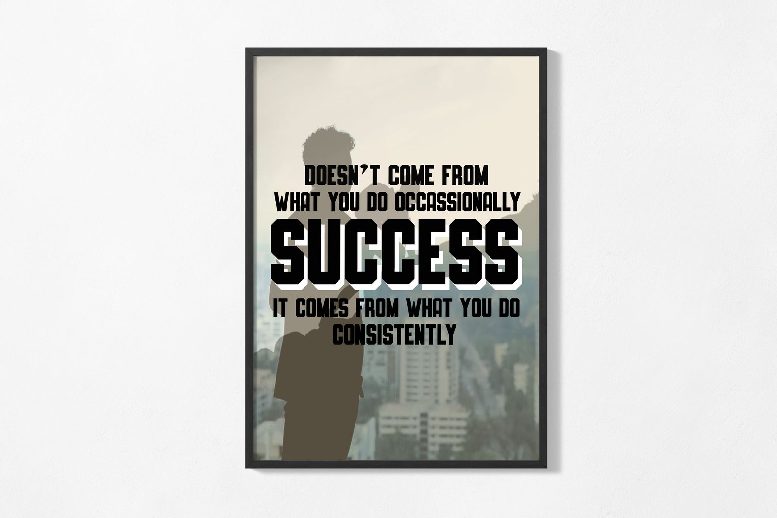 Plakat - Succes Citat