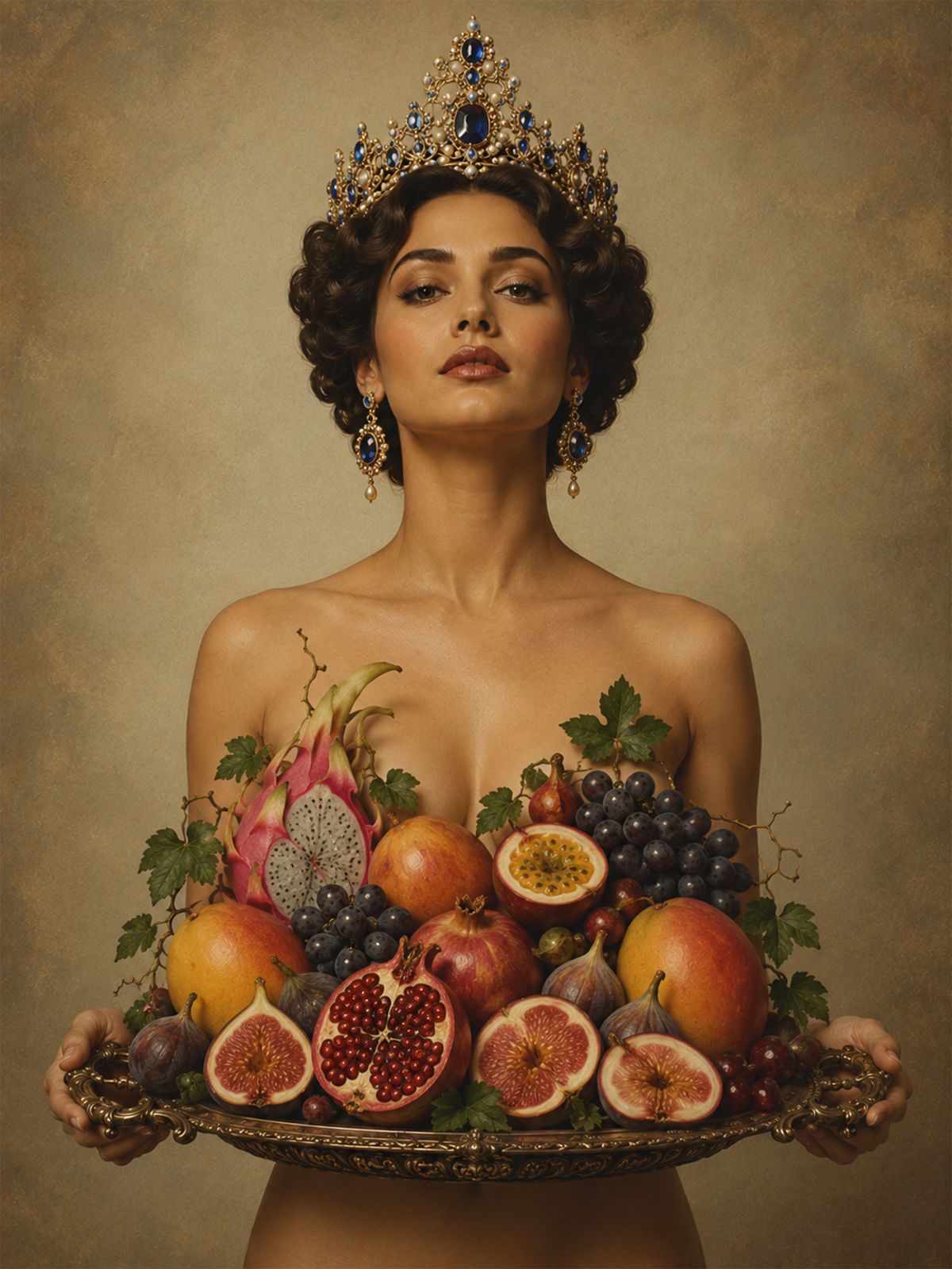Poster - Frugtens Kongelige Dame