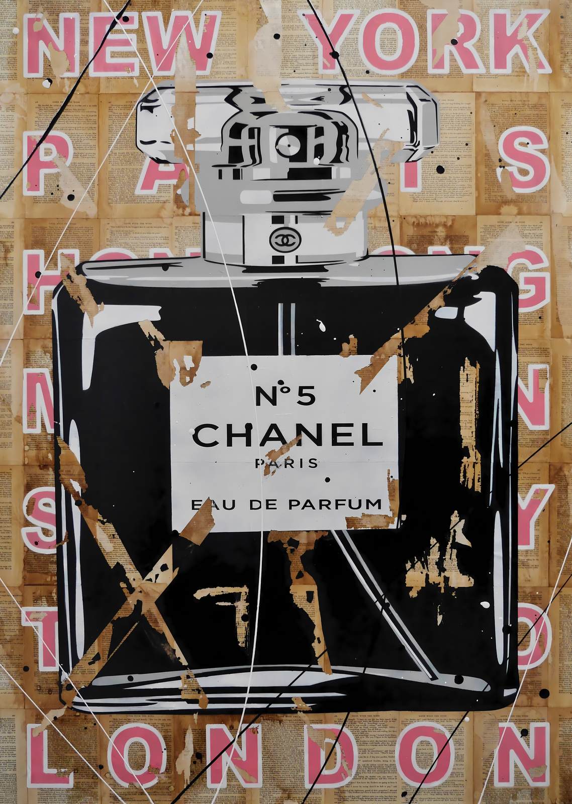 Plakat - Chanel No. 5 Kunst