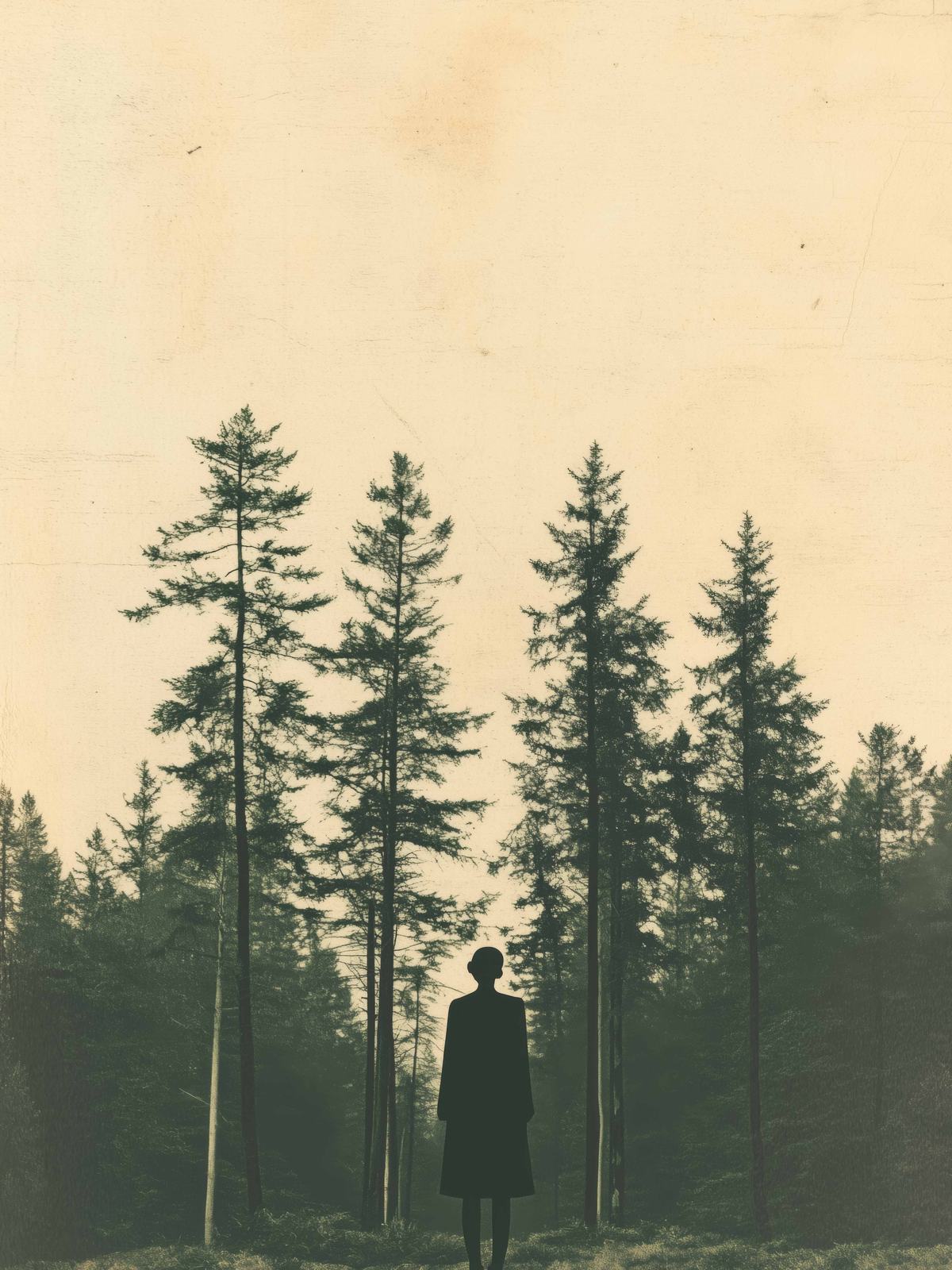 Plakat - Skov Silhuet