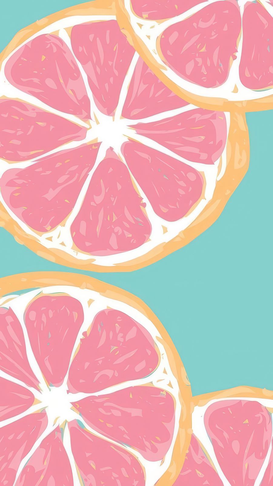 Poster - Grapefrugtskiver