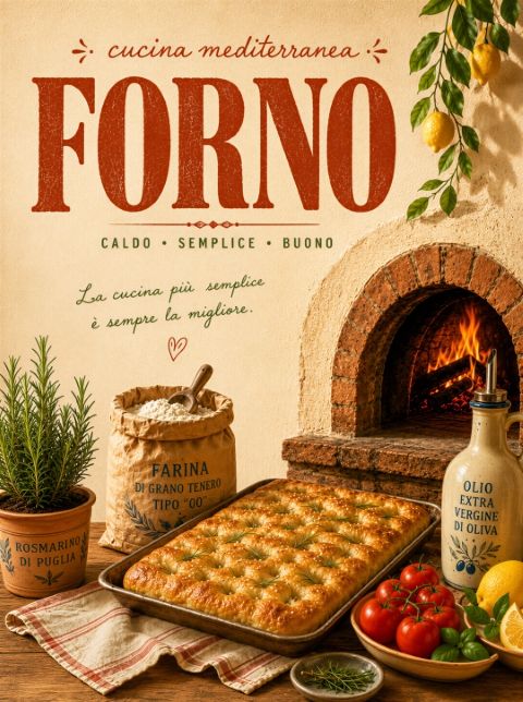 Plakat - Middelhavs Forno