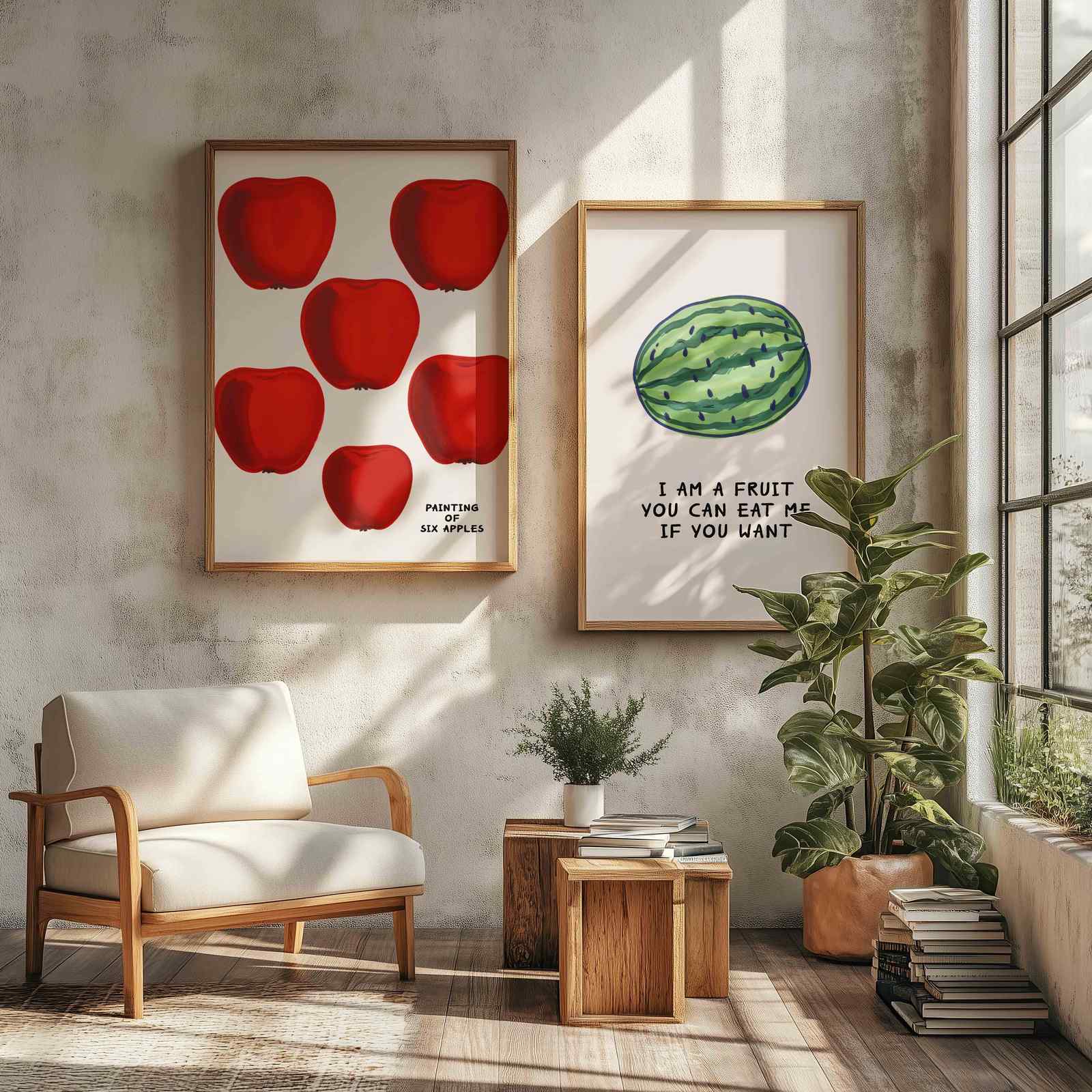 Plakat - Frugtkunstsamling / Sæt af 2
