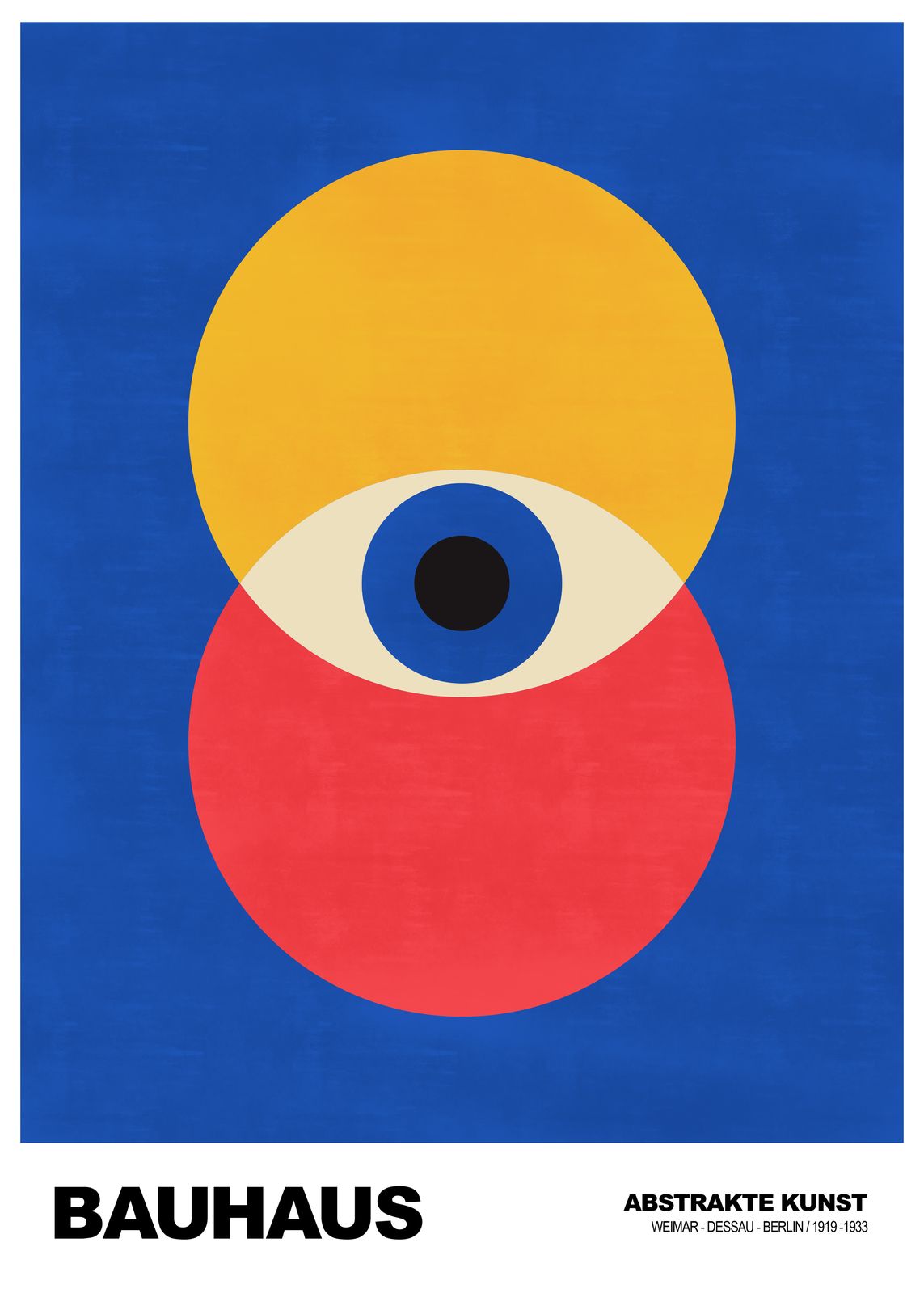 Plakat - Bauhaus Abstrakt Kunst