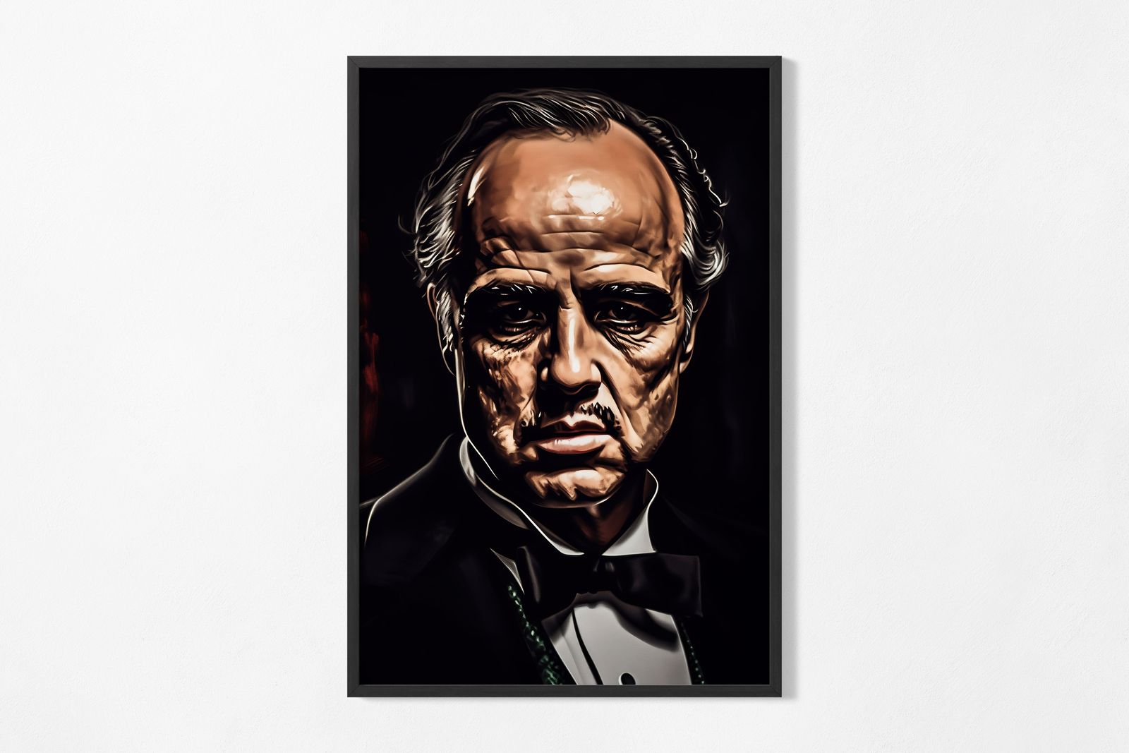 Poster - Ikonisk Karakterportræt
