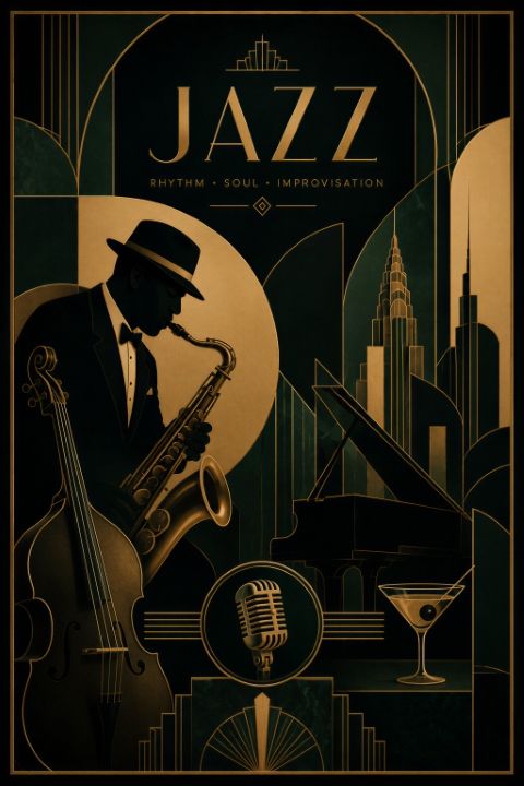 Plakat - Jazzrytme