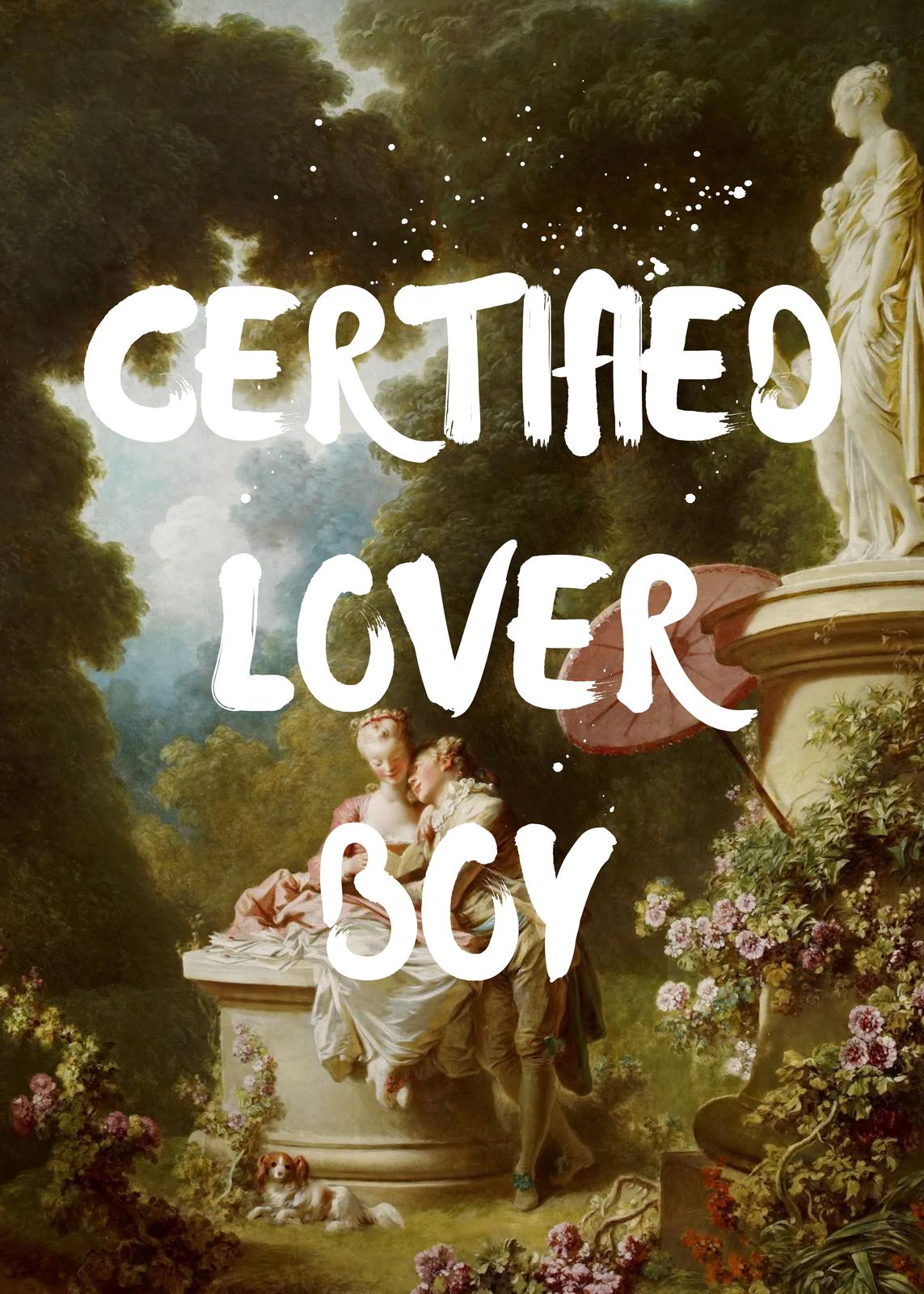 Poster - Certified Lover Boy
