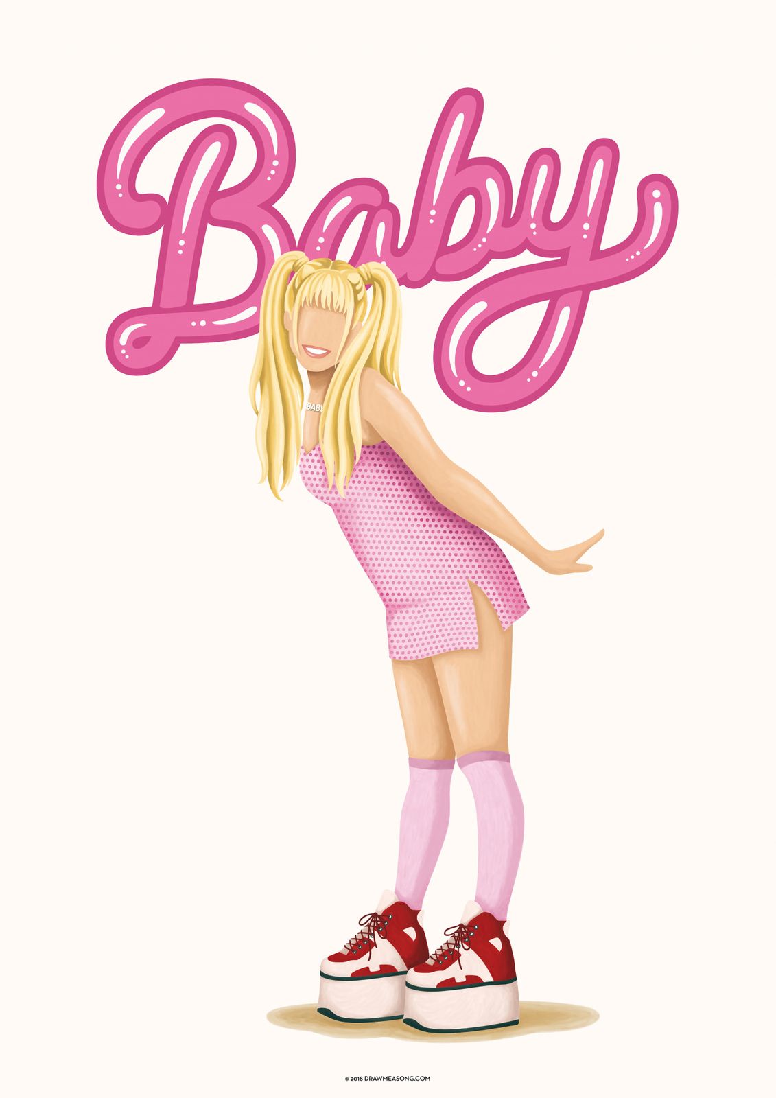 Plakat - Baby Kunsttryk
