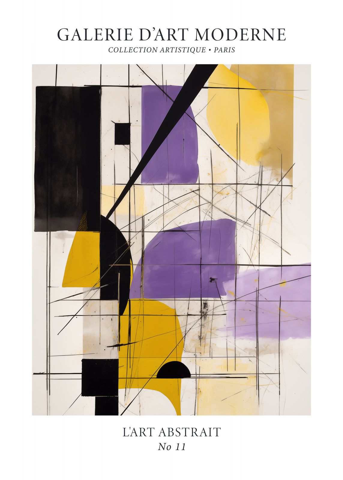 Plakat - L'Art Abstrait No 11