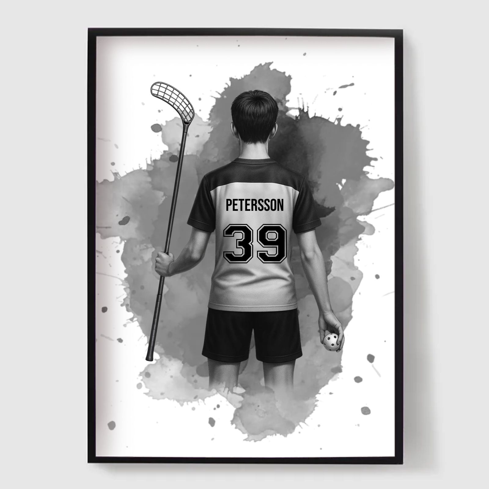 Personaliserede Plakater - Floorball Drøm