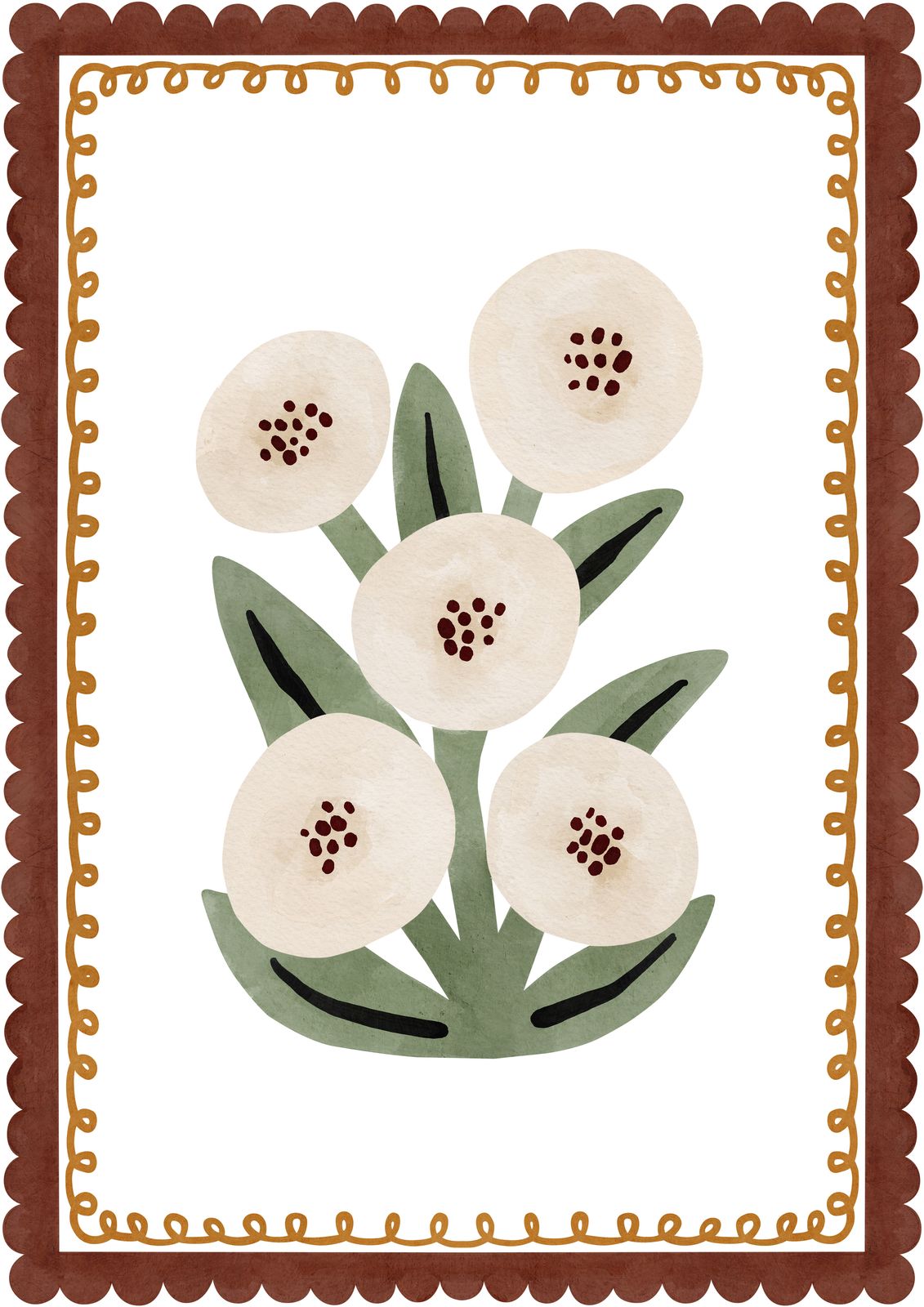 Plakat - Blomsterkunst
