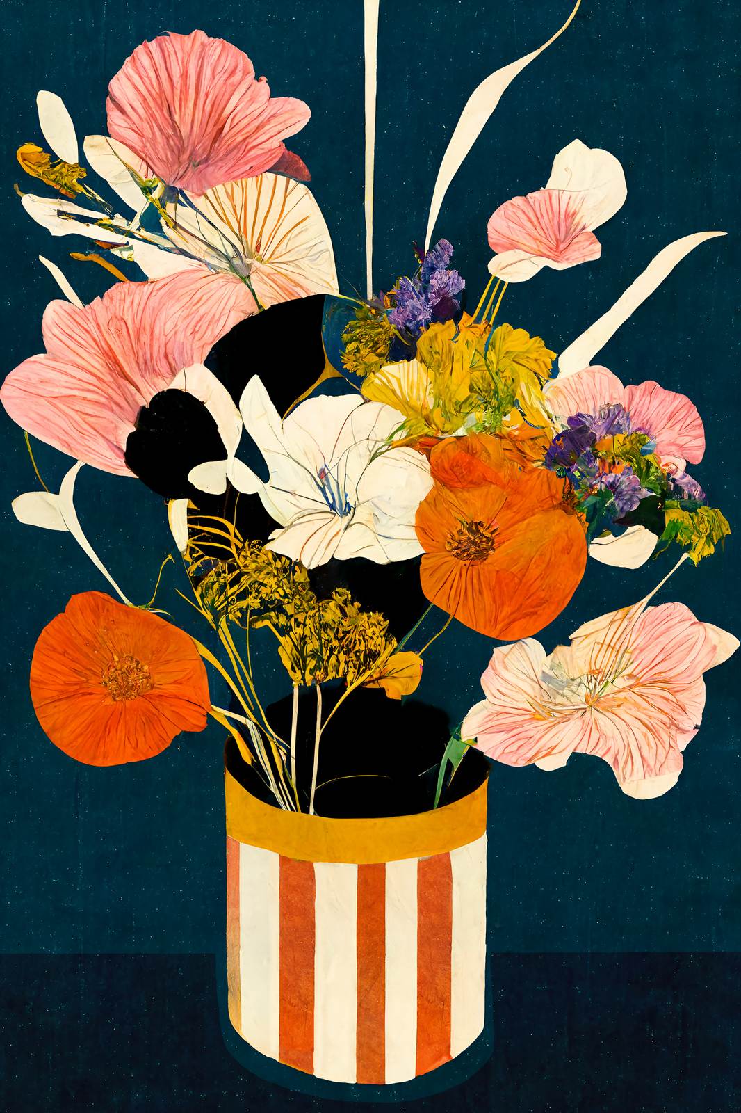 Plakat - Blomsterrangement