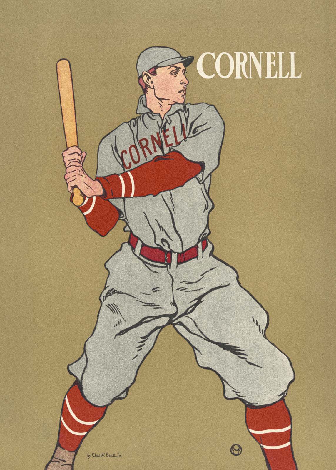 Poster - Cornell Baseball af Beck
