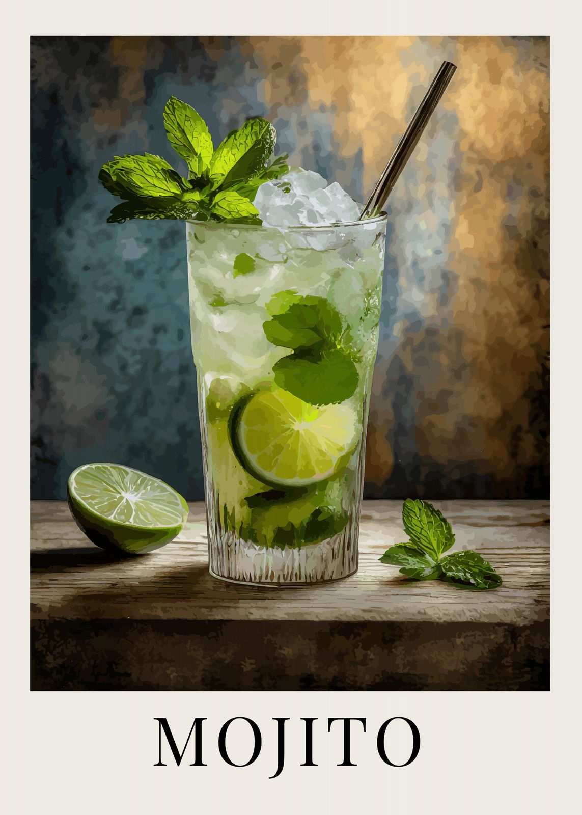 Plakat - Mojito Drik
