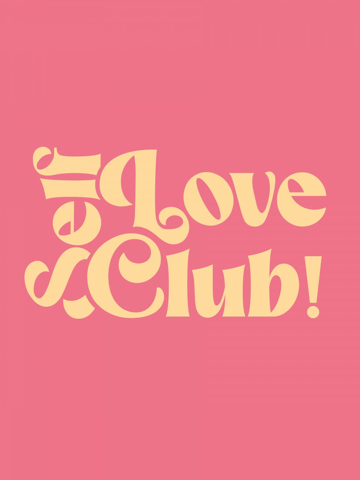 Poster - Love Club